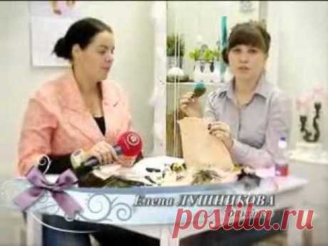 Свадебный мастер-класс. Заколка с перьями. - YouTube