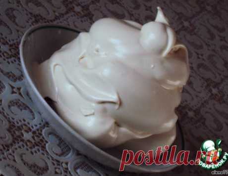 Меренговый крем с карамелью и кофе