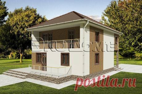 ДОМ 9 (10,4x7,4) в Ульяновске: проекты, цены | ЭкоДом13