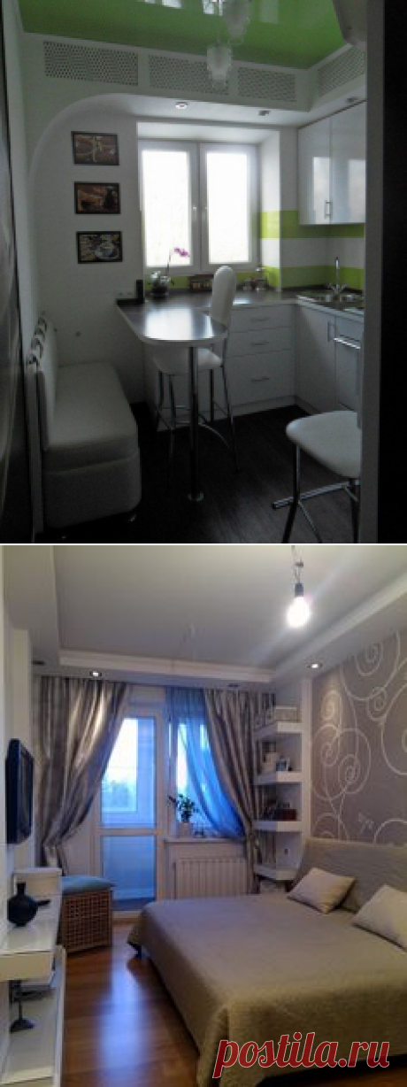Кухня | Small apartments, Interiors and Kitchens