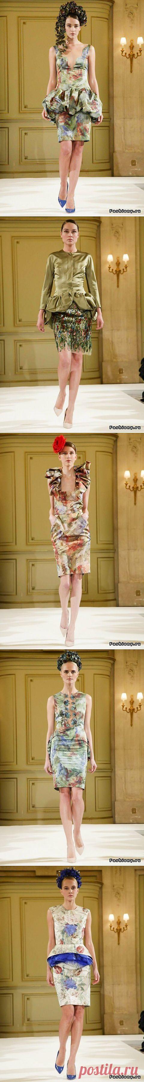 (+1) тема - Yulia Yanina Haute Couture Весна-Лето 2014 | Мода