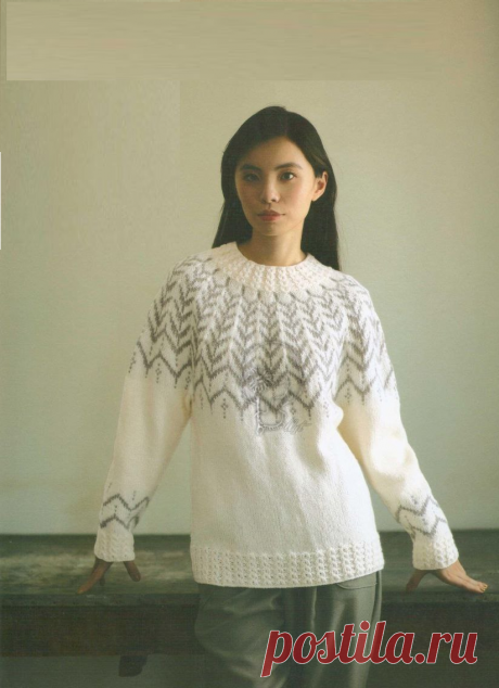 Вязание жаккарда спицами: когда пряжа становится искусством | Вязание идеи для вдохновения | Дзен