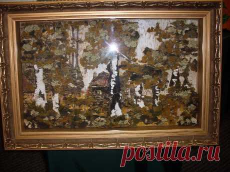 живопись на бересте -продается