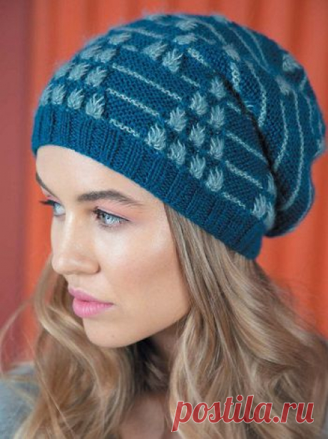Вязаная шапка «Sirimiri Slouchy» | DAMские PALьчики. ru