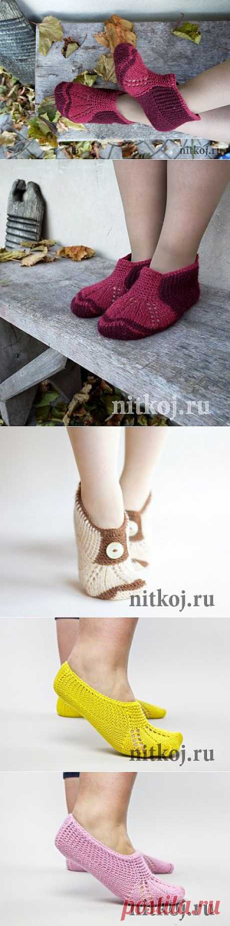 Тапочки от Etsy.