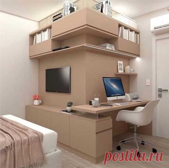 Оригинальное решение для комнаты.