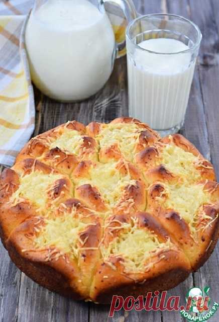 Сырные булочки с чесноком