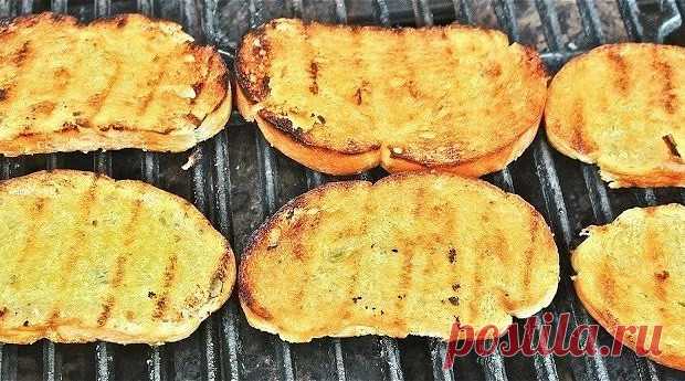 Домашний чесночный хлеб на гриле рецепт – европейская кухня: закуски. «Еда»