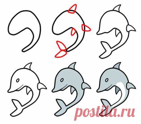 Linda Johnson приколол(а) это к доске How to draw a...kids projects |…