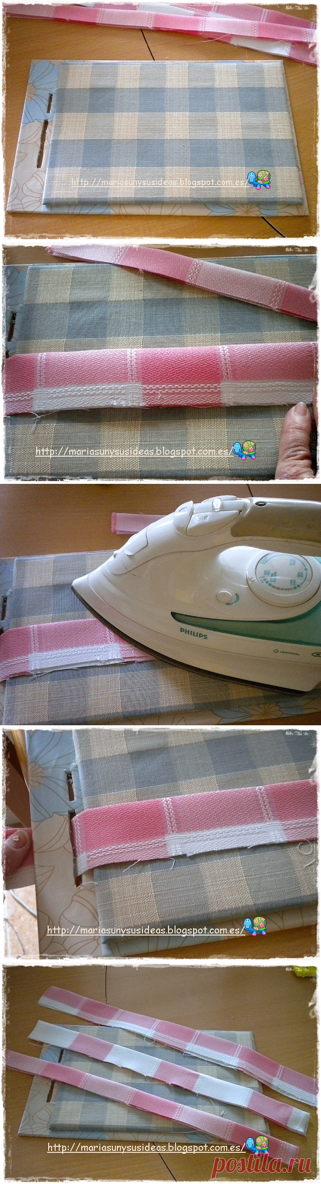 Mariasun и идеи: Мини _tabla гладильная тканевых полосок