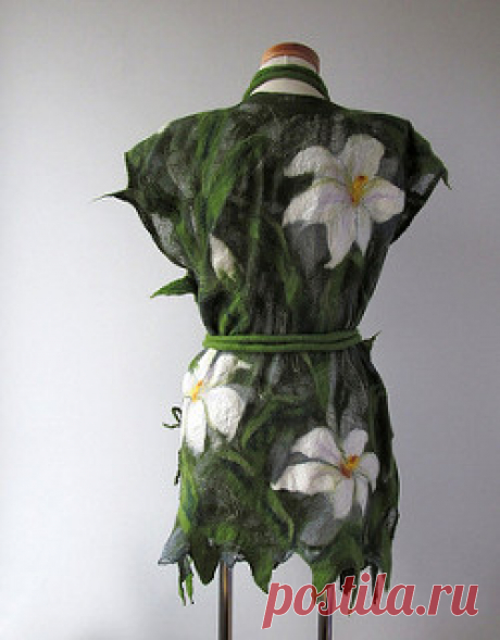 Nuno felted tunic - Lilac | Flickr - Photo Sharing!