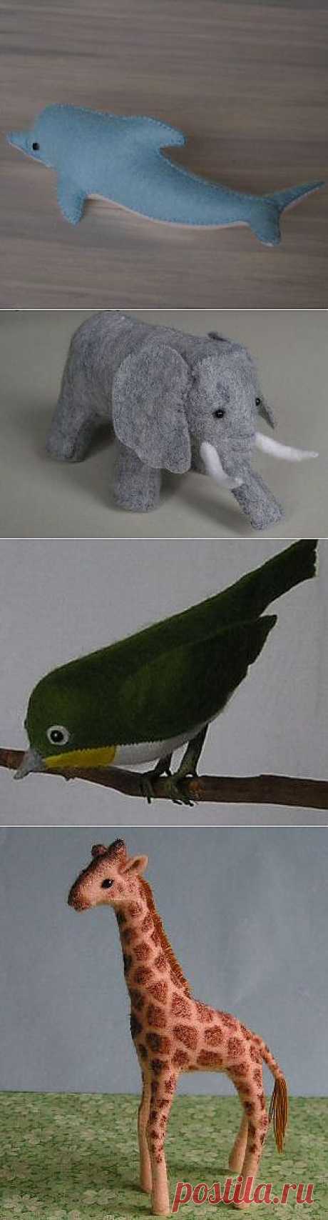 Игрушки Из Фетра. Делаем Своими Руками. Мастер-Класс