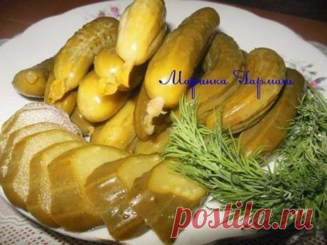 Огурчики"как из бочки"
Автор: Марина Гармаш

Уже много лет наша семья закрывает такие огурчики по маминому рецепту.Бочка тут совершенно не нужна,они прекрасно закатываются в банку,а вкус и аромат,ничем не отличается.Я рекомендую приготовить такие огурчики,так как они прекрасно подходят для солянки,рассольника,оливье,винегрета,и других салатиков,где нужны кисленькие огурчики.Эти огурчики не мягкие,они тверденькие и хрустящие!!!!
Показать полностью…