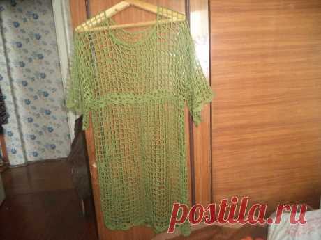 Сетка крючком...