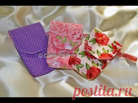 Handytasche / Smartphonetasche nähen DIY