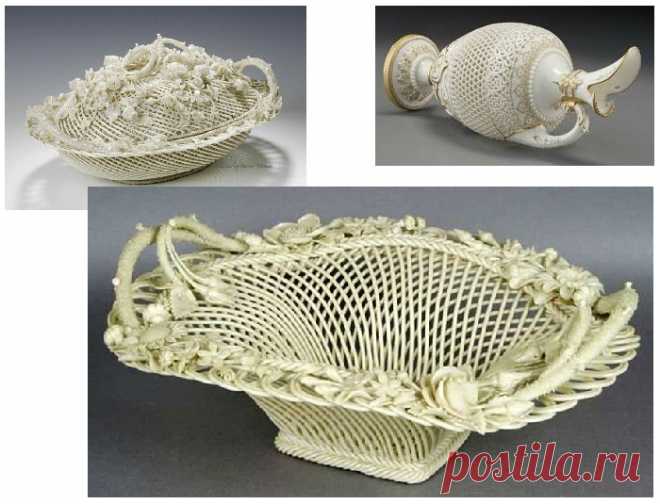 Секреты плетеного кружевного ирландского фарфора, производимого фирмой «Belleek»