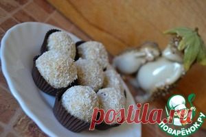 Конфеты из кураги и банана - кулинарный рецепт