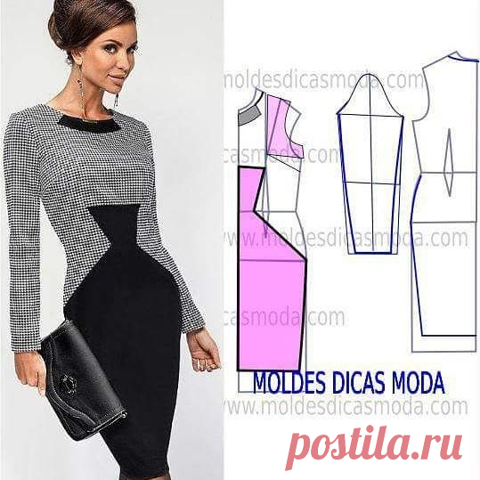 http://moldesdicasmoda.com/molde-de-vestido-196/
#modafeminina #patternmaking #patrones #blackandwhite #couturefashion #fashionblogger #styleblogger #designer