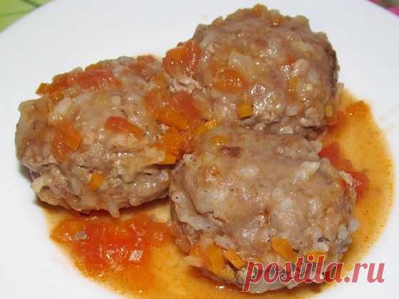 Ёжики из фарша с рисом