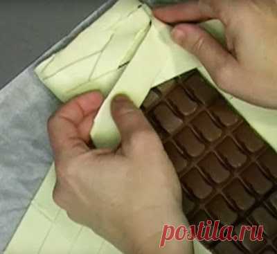 Крутой десерт из шоколада в духовке