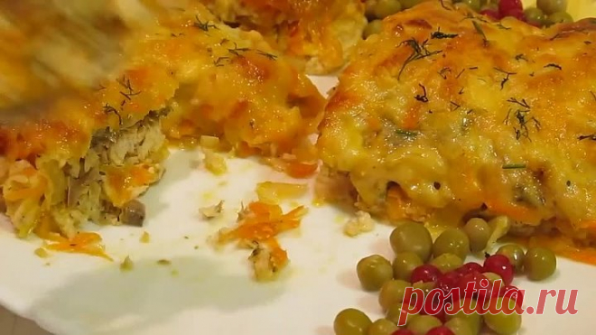 Горбуша в духовке, нежная и сочная, мы СДЕЛАЕМ её такой!