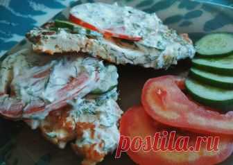 Куриный бифштекс с овощами Автор рецепта Ангелина - Cookpad