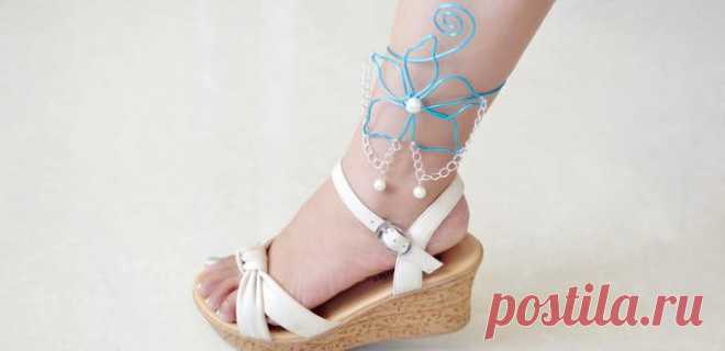 Instructions on How to Make Simple Aluminum Wire Flower Body Ornament for Summer - Pandahall.com