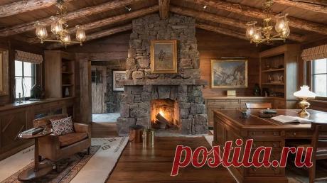 Где лучше установить камин в доме