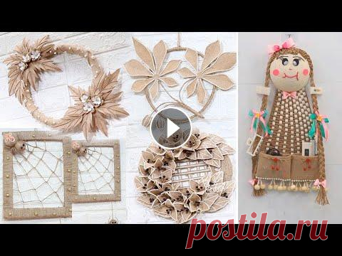 10 Jute Wall Hanging Craft Ideas - Best Compilation - Jute Decor ► Subscribe HERE:...