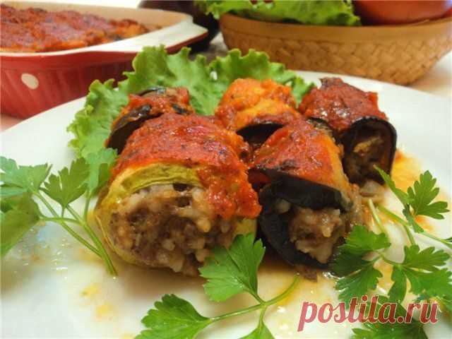 сообщение Рецепты_домохозяек : Рулетики из баклажанов и кабачков с мясом и рисом запечёные в томатном соусе (13:19 10-04-2014) [2009145/320631910] - svetlana.vashuk61@mail.ru - Почта Mail.Ru