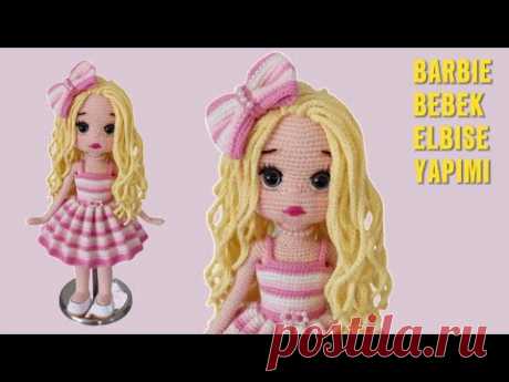 Barbie Bebek Elbise Yapımı(English subtitle)