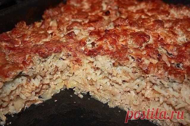 ОБАЛДЕННО ВКУСНАЯ ЗАПЕКАНКА "А ЛЯ ГОЛУБЦЫ".
