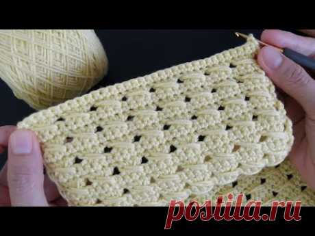 Super Easy Crochet Baby Blanket / Scarf - Patterns for Beginners - Step by Step
