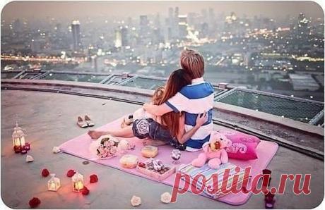 розовый вечер