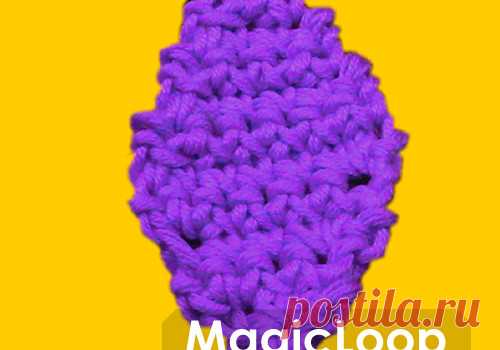 Как убавить петли при вязании крючком | MagicLoop