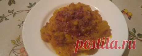 Каша из тыквы с медом и курагой - Диетический рецепт ПП с фото и видео - Калорийность БЖУ