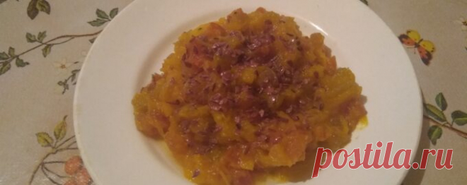 Каша из тыквы с медом и курагой - Диетический рецепт ПП с фото и видео - Калорийность БЖУ