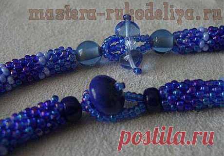 Мастера рукоделия - рукоделие для дома. Бесплатные мастер-классы, фото и видео уроки - Описание простейшей бисерной застёжки для жгутов