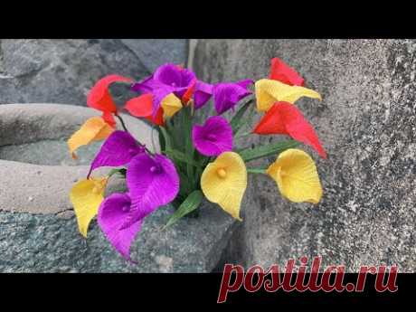 ABC TV | How To Make Calla Lily Filler Flower - Craft Tutorial