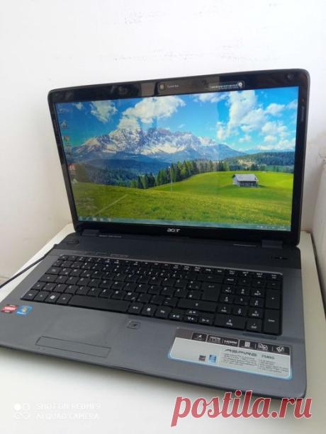 17.3" Ноутбук ACER 7540G 4 Gb/новий SSD 256 Gb/512 Mb відеокарта: 3 750 грн. - Ноутбуки Хмельницкий на Olx