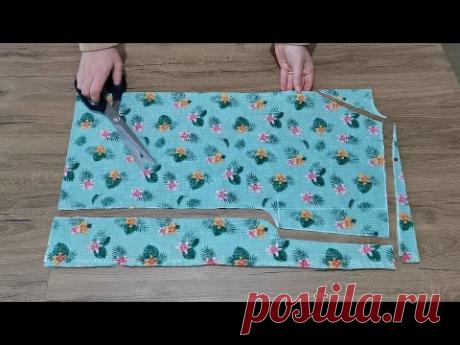 (38) 🔥 Очень полезное шитье блузки с меньшим количеством ткани | 100% прибыльный бизнес 💥 - YouTube