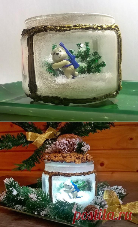 Мастерим новогодний фонарик