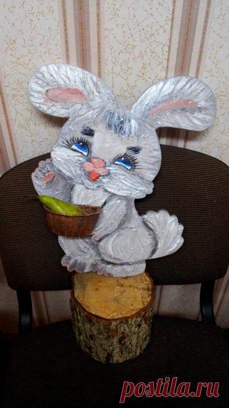 Мой заинька из фанеры