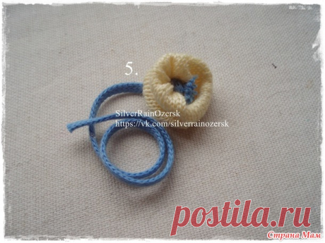 . Авторский МК Цветочек - Вязание - Страна Мам