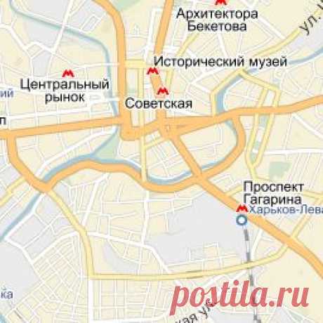 Маршруты общественного и коммерческого транспорта Харькова на карте — Откуда и куда.ру