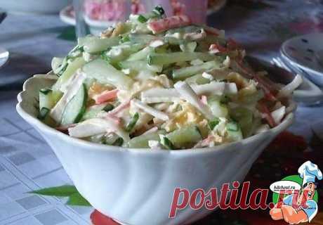 Салат с сыром сулугуни