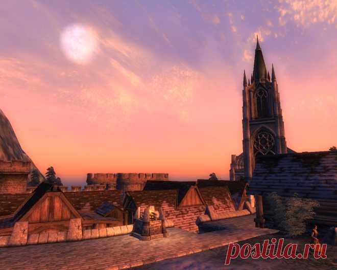 Закат в Бруме.
Sunset in Bruma.