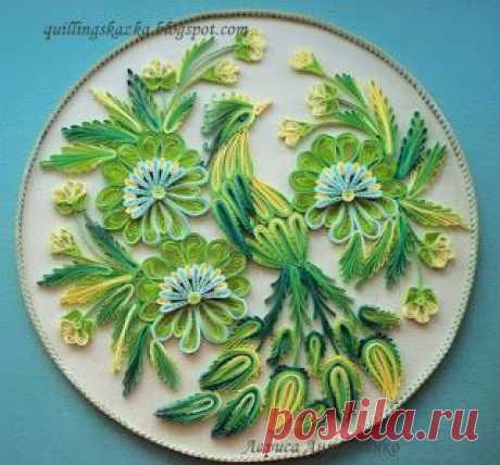 Волшебная сказка про квиллинг: По мотивам декоративной росписи