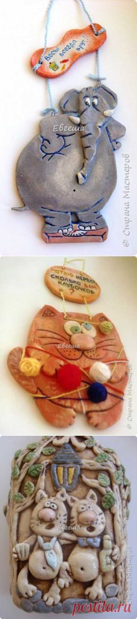 Жизнерадостные лепные панно — Рукоделие