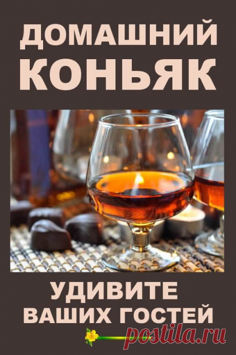 Домашний коньяк — удивите ваших гостей! | Бабушкины секретики